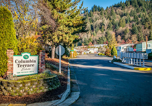 Columbia Terrace Estates property