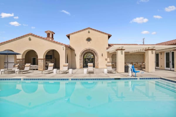 Arrive at Rancho Belago property