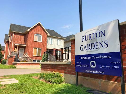 Burton Gardens Townhomes property