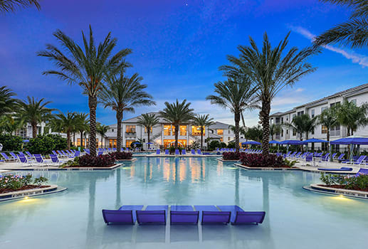 Palm Bay Club property