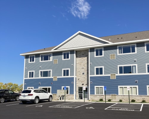 Apartments on Mound property