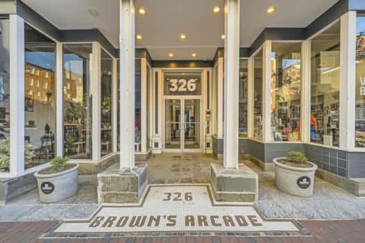 324 N Charles St Browns Arcade property