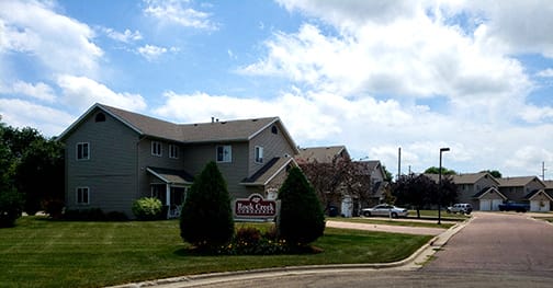 Rock Creek Townhomes property
