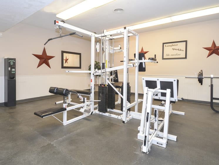 Strength Training Equipment at the Fitness Center