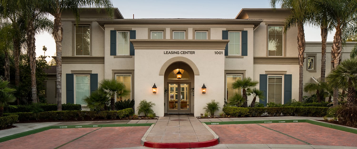 Leasing office  at Amerige Pointe Apartments, Fullerton, 92833