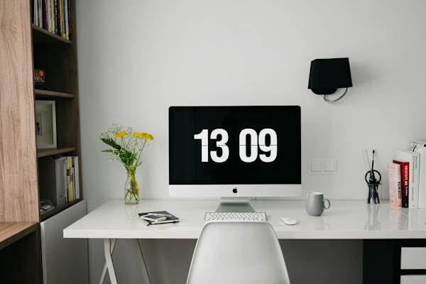 Work space at Twenty Fair Apartments, Connecticut