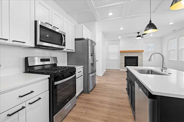 Renovated Kitchen at Alante Homes at Spring Run, Idaho, 83607