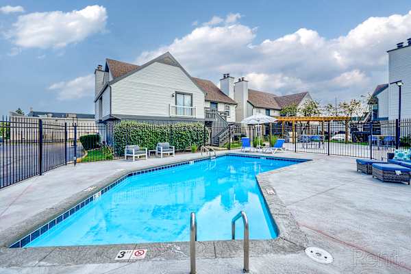 Modern Swimming Pool at Avia Lofts at Founders Road, Indianapolis, 46268