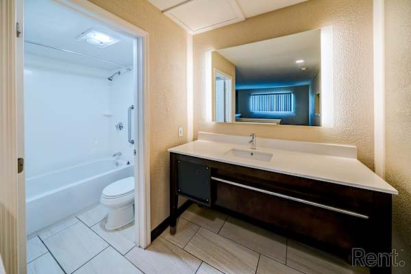 Clean Bathroom at Avia Lofts at Founders Road, Indiana, 46268