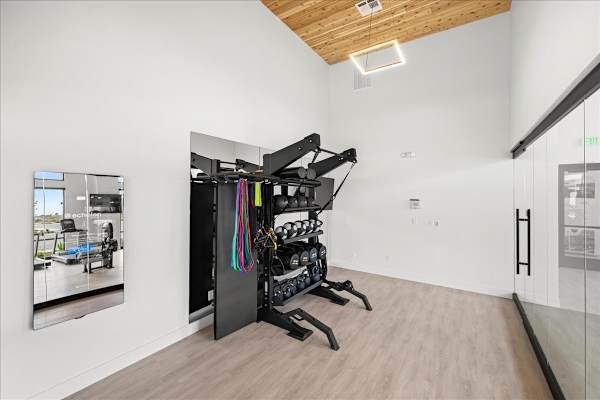 Workout Area at Alante Homes at Spring Run, Caldwell, ID, 83607
