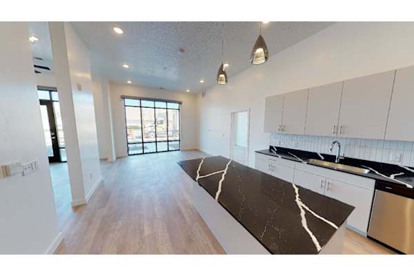 Meal Prep Area at SevenO2 Main Apartments, Salt Lake City, Utah