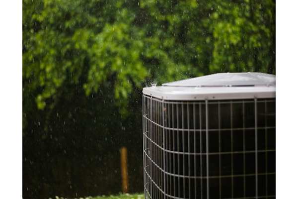 Air conditioner at Avia Apartments on College Blvd (Overland Park), Overland Park, Kansas