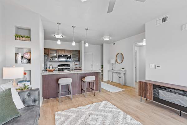 Kitchen at Wilmington Flats Apartments, Salt Lake City, 84106