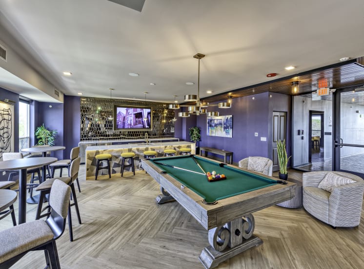 Clubhouse with Billiards Pool Table 10 North Main