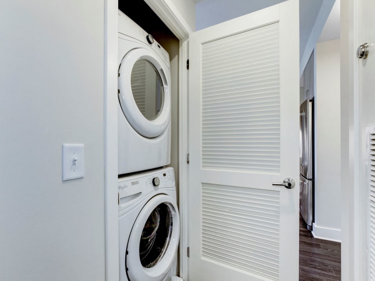 Full Size Front Loading Washers and Dryers All Apartments