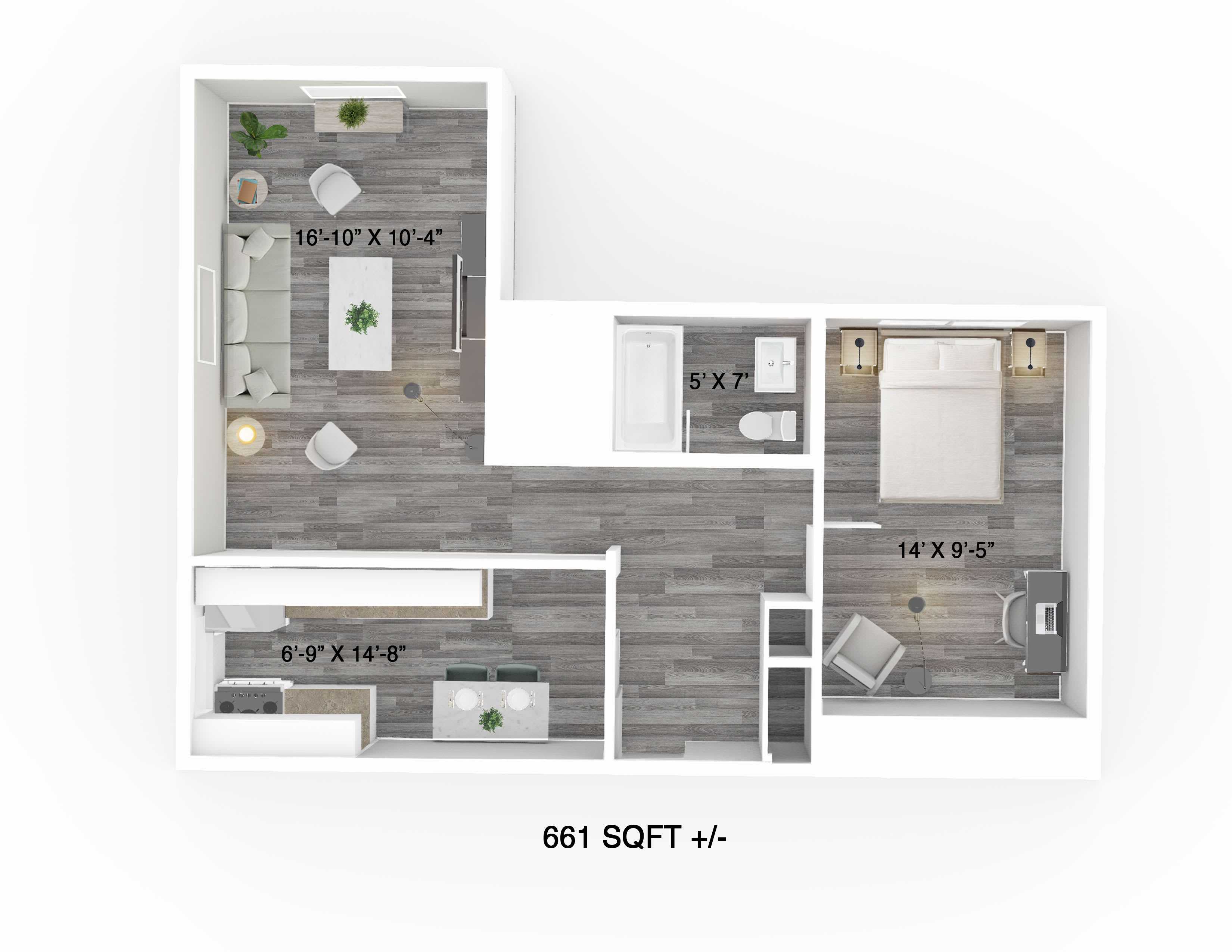 Suite A Floorplan