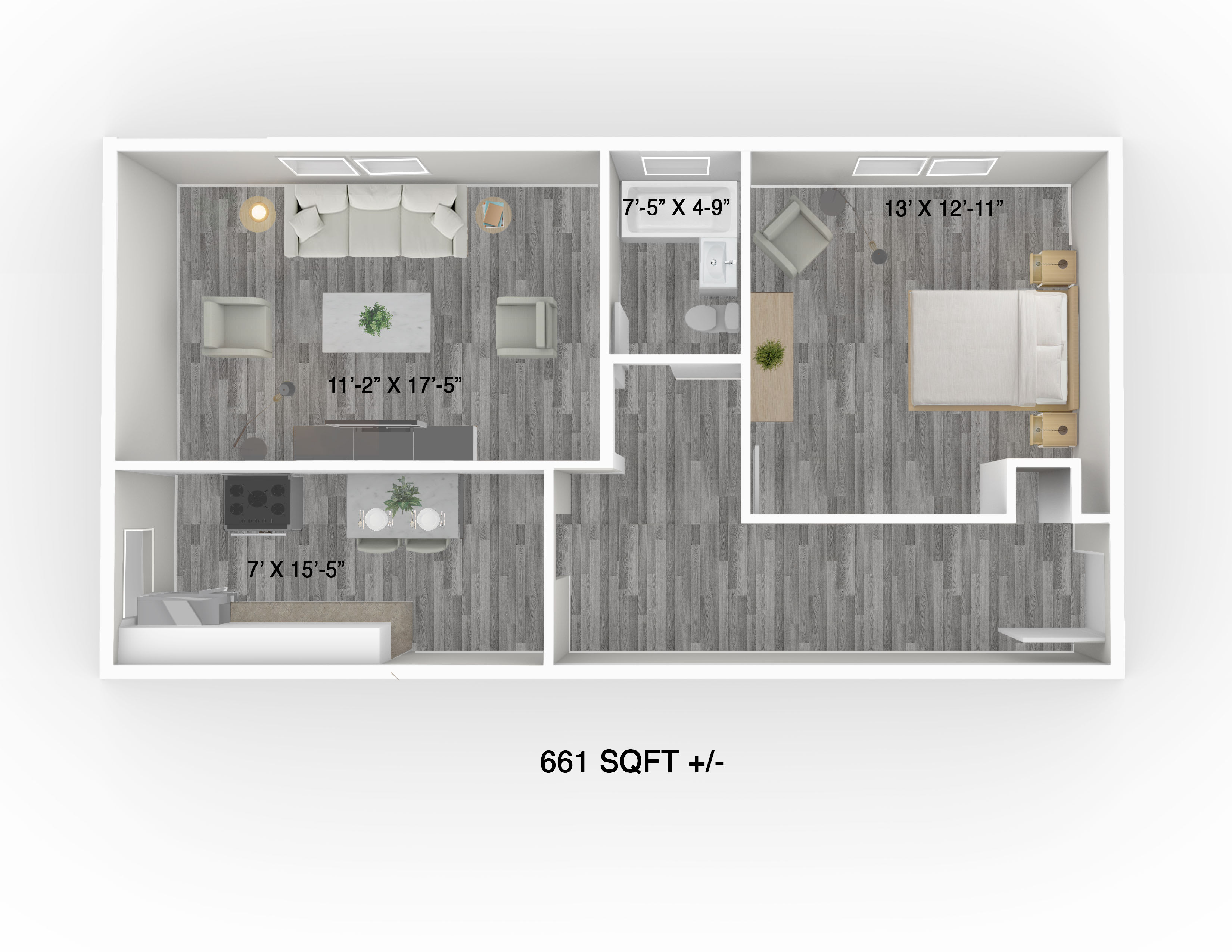 Suite A Floorplan
