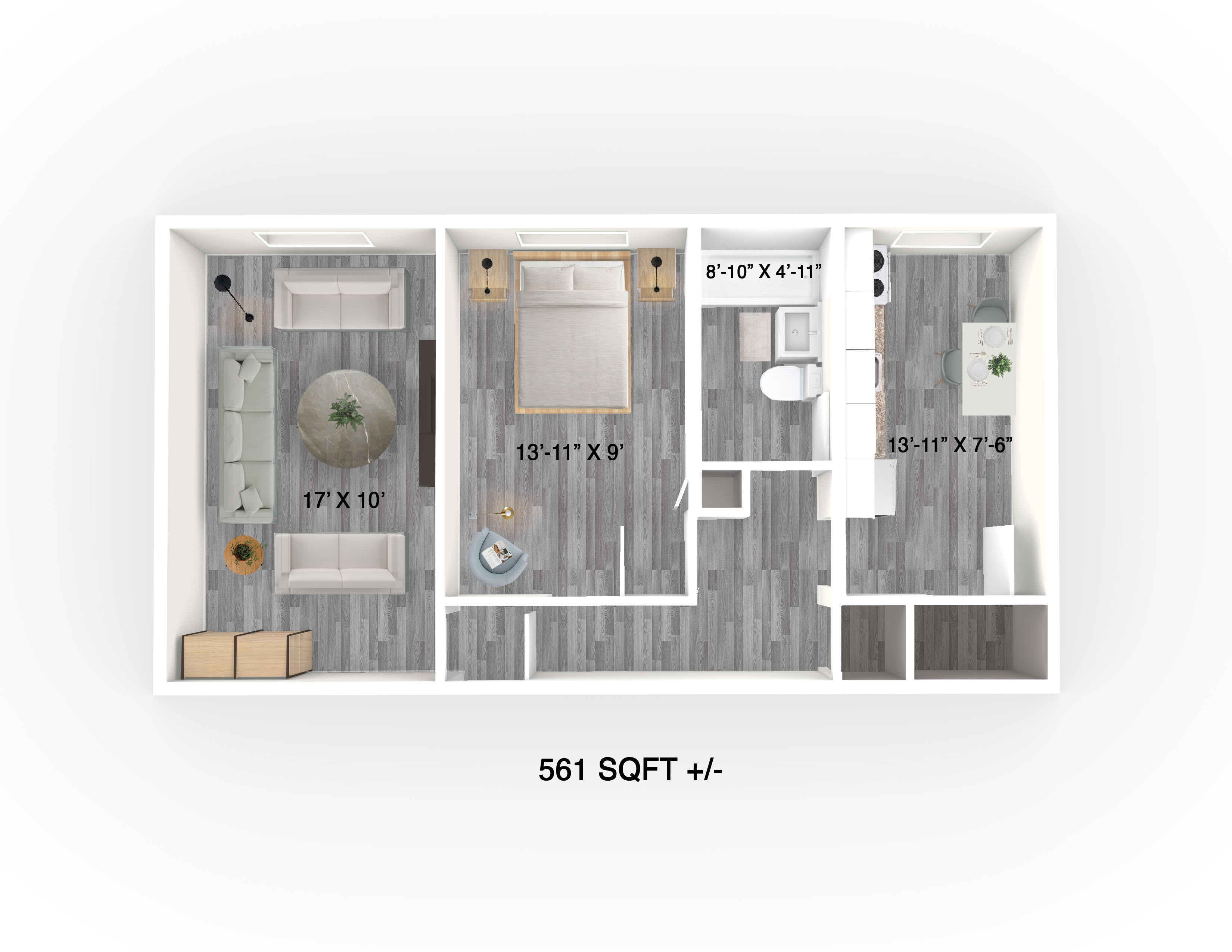 Suite A Floorplan