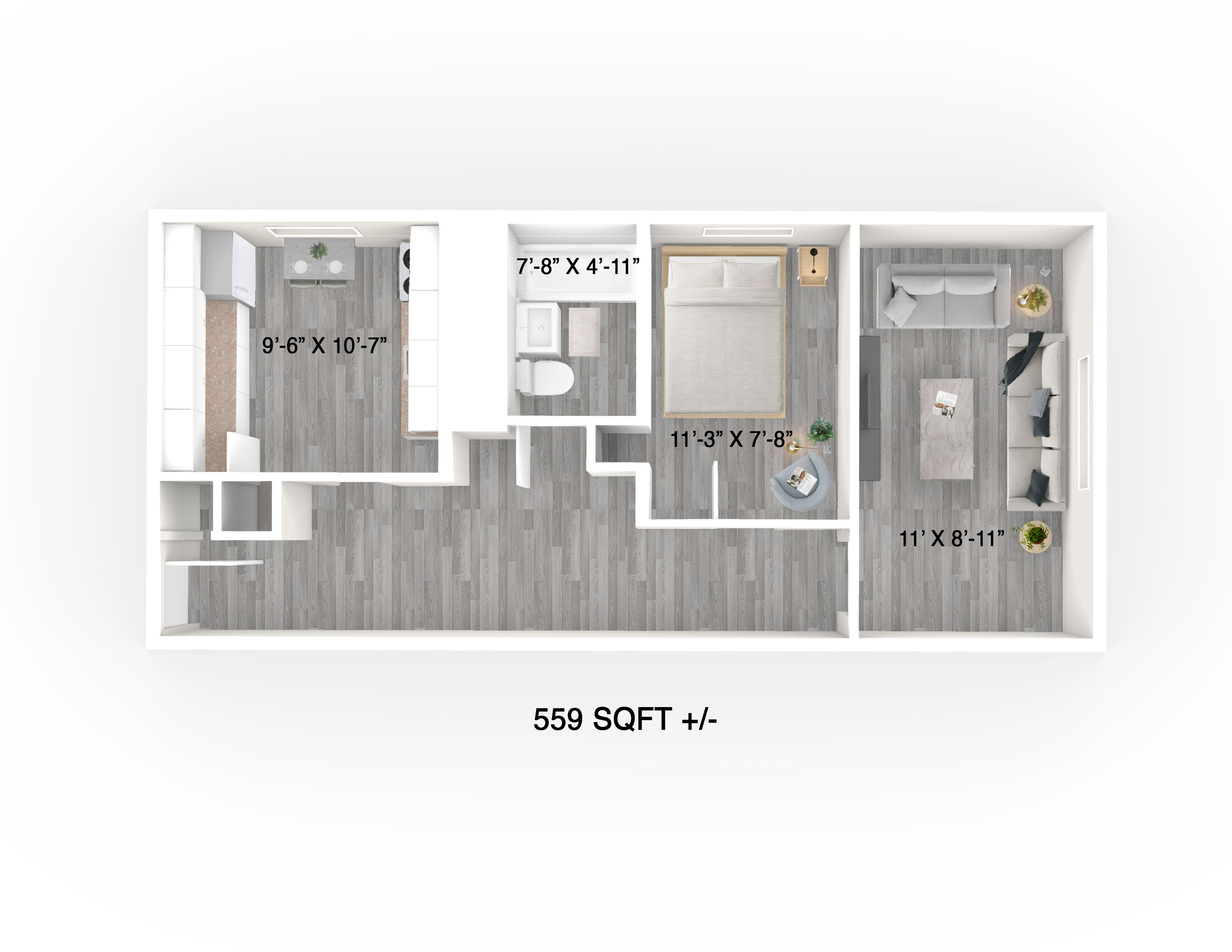 Suite A Floorplan