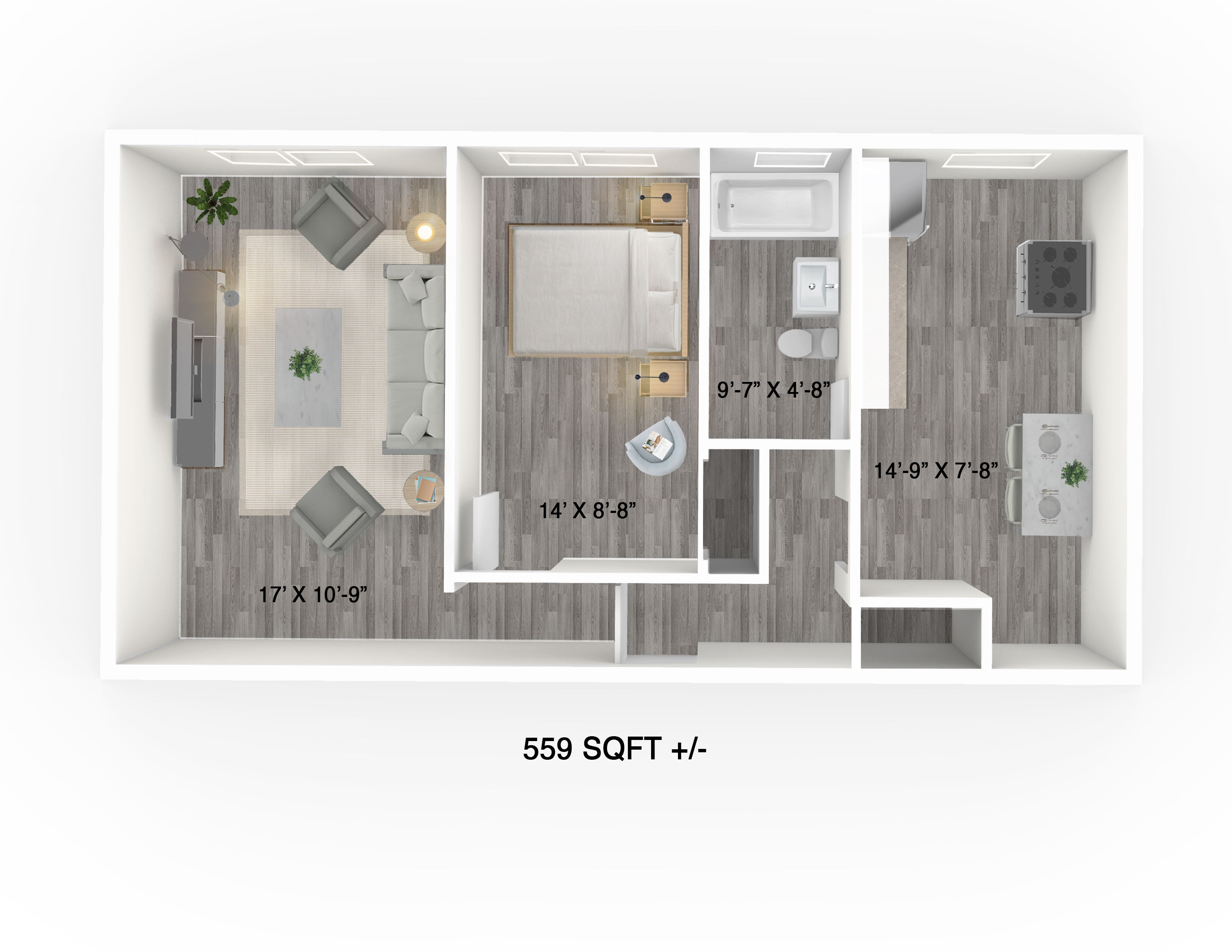 Suite A Floorplan