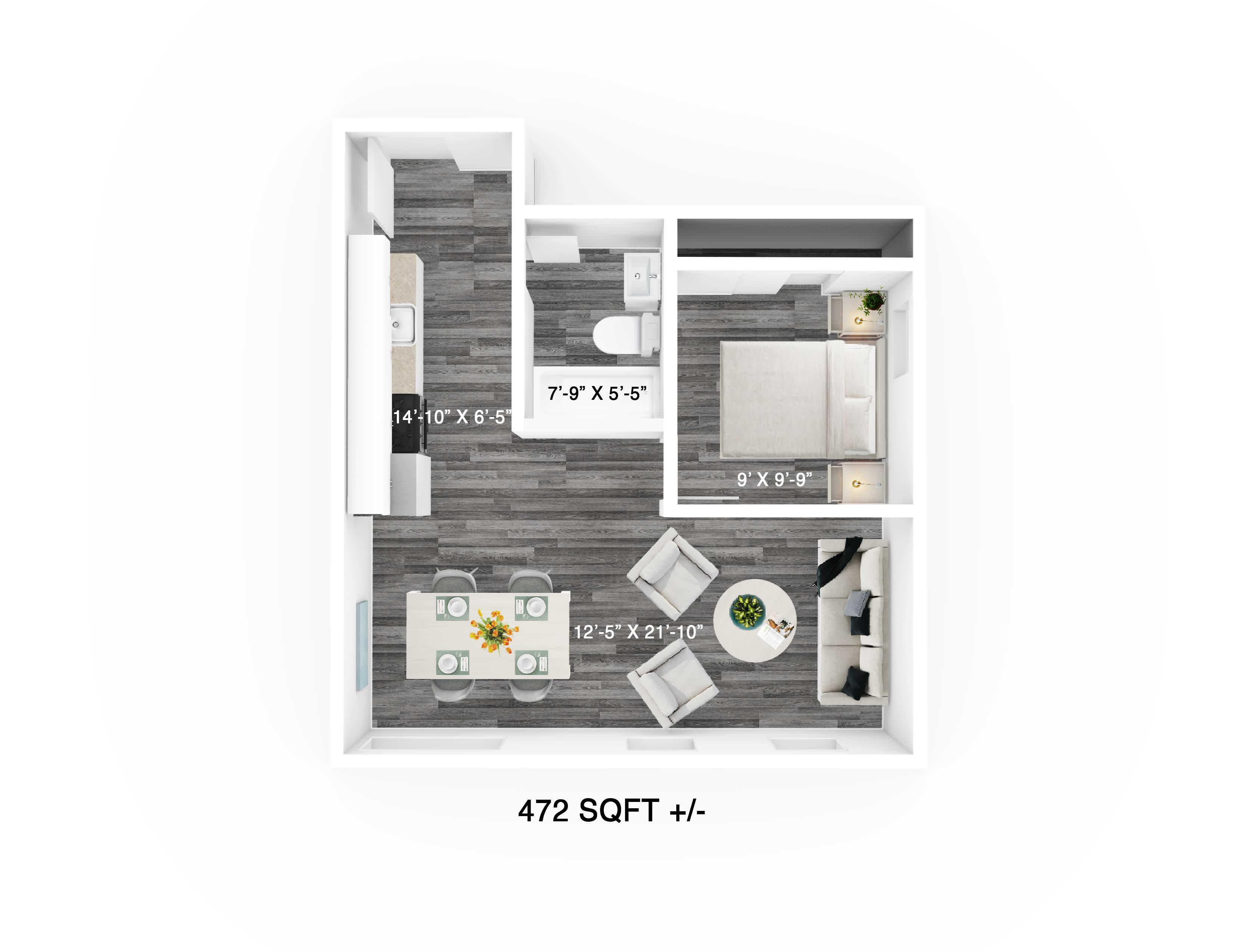 Suite A Floorplan