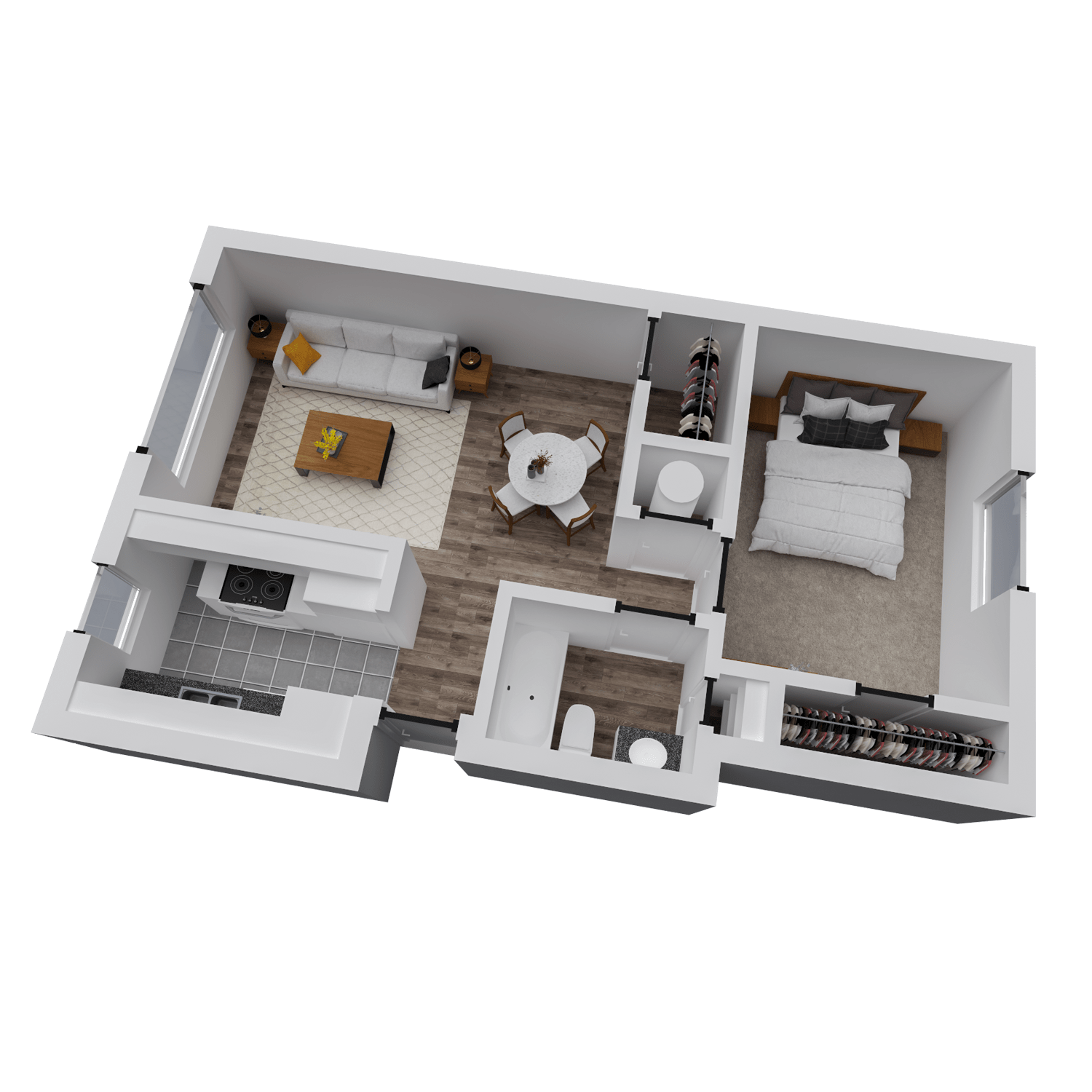 Studio Apartments Colorado Springs Palmer Park Floor Plans