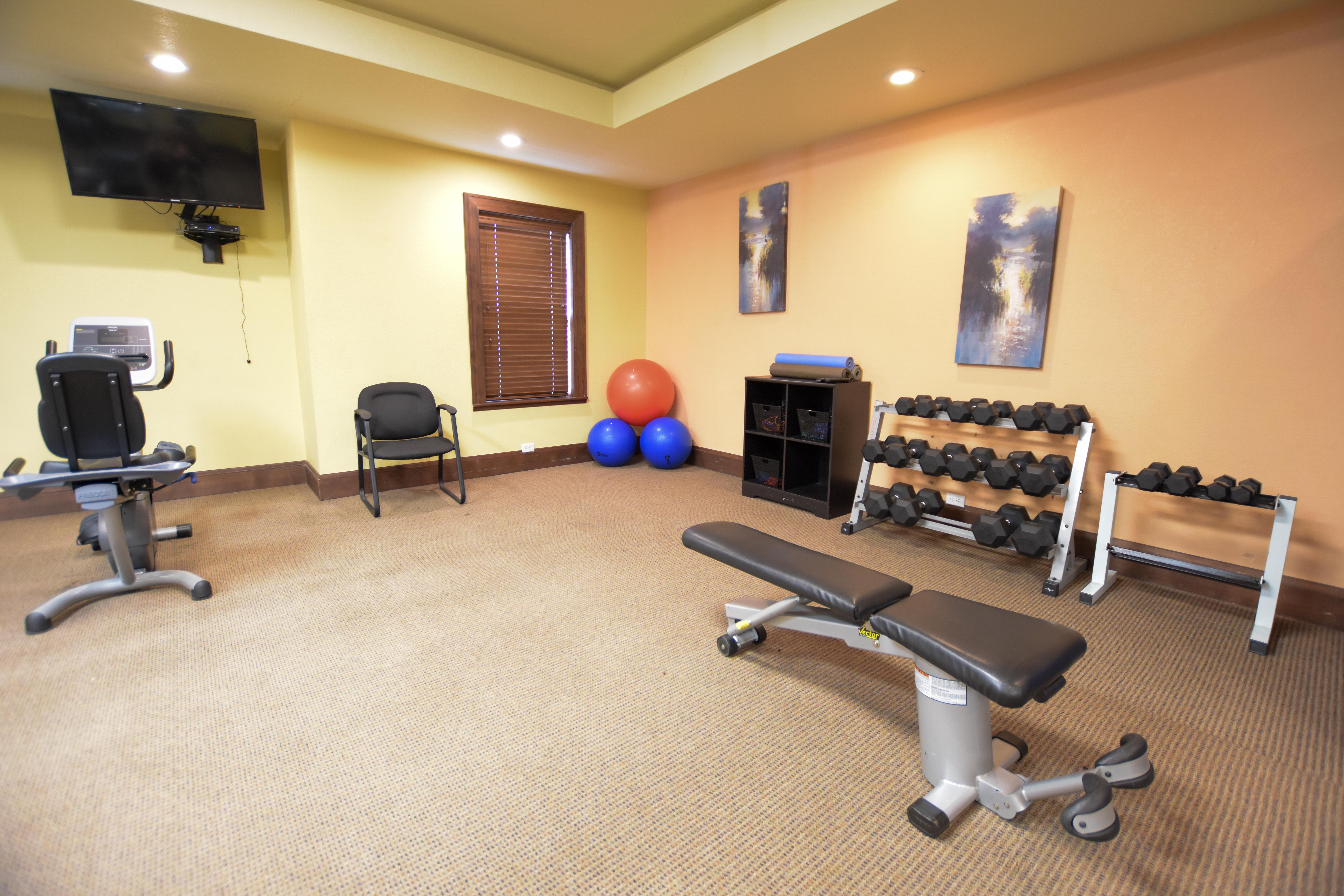 Updated Fitness center