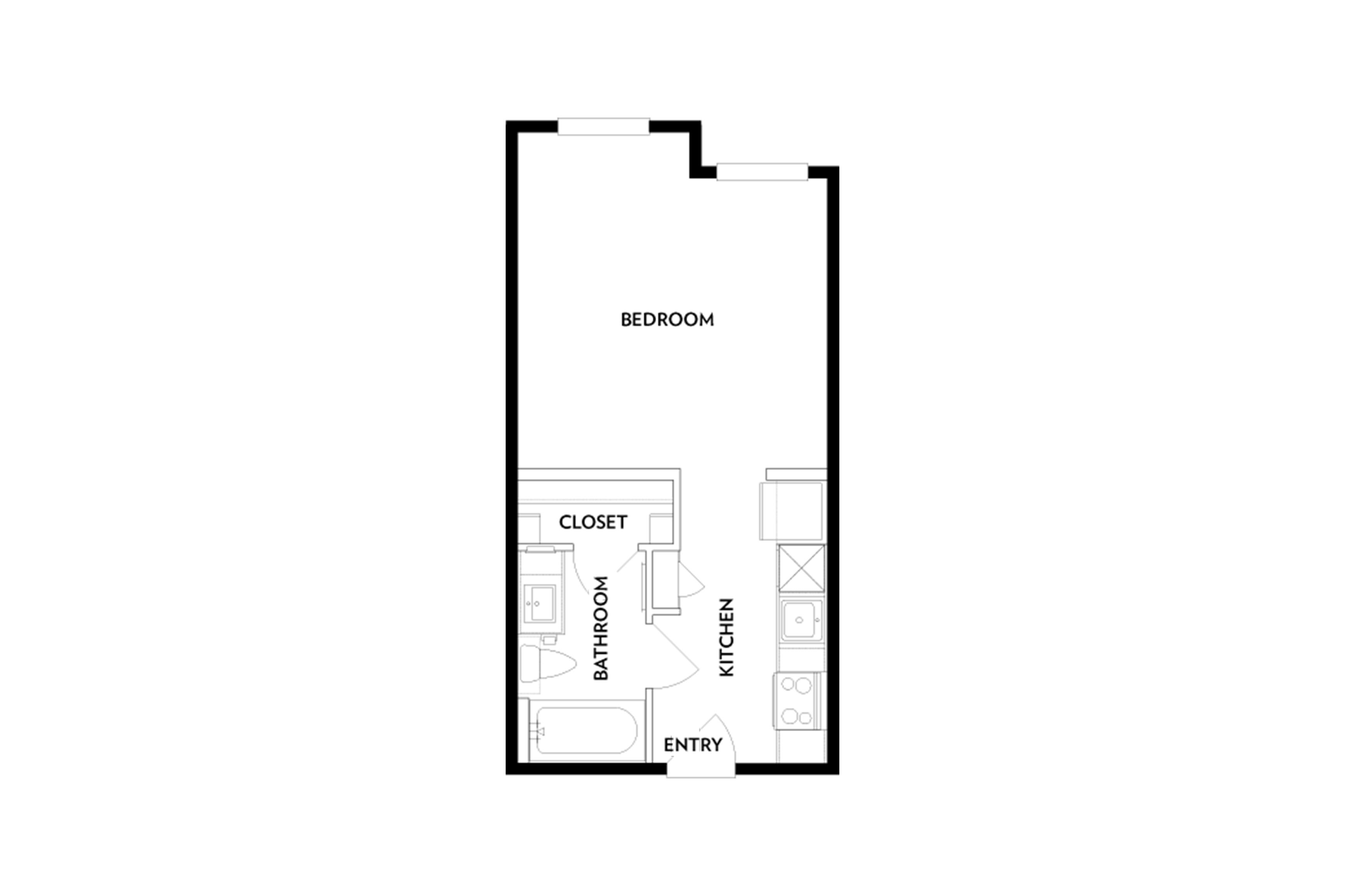 Civic Lofts S2 floor plan image - Denver, CO