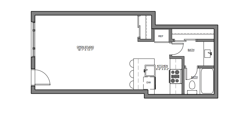 Floor Plans Of Black Swan Apartments In Denver Co