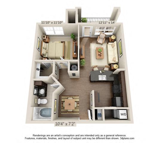 Floor Plans Of Boulder Springs Columbia Apartments In Columbia Mo