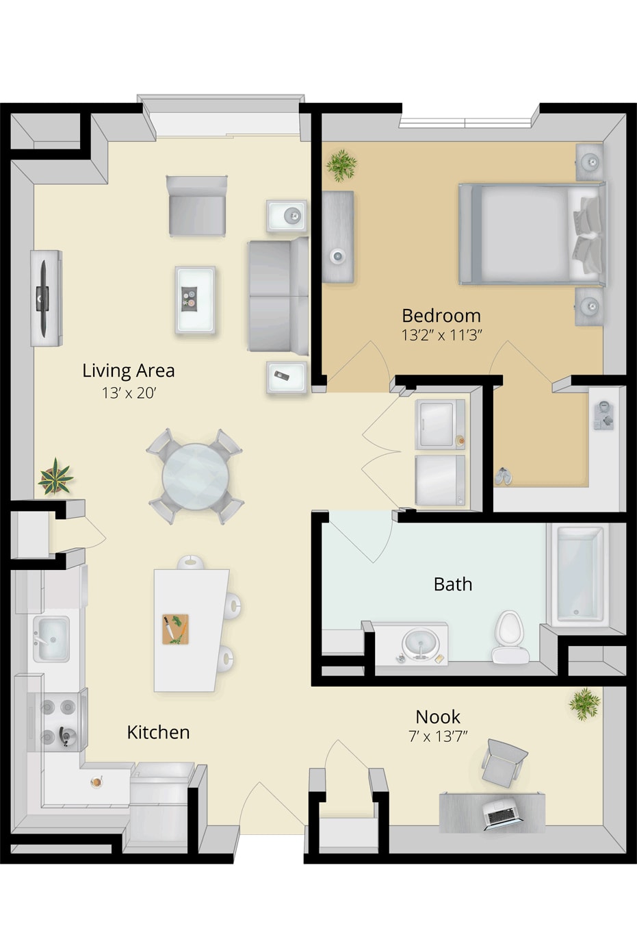 Cirrus Floor Plan 1B
