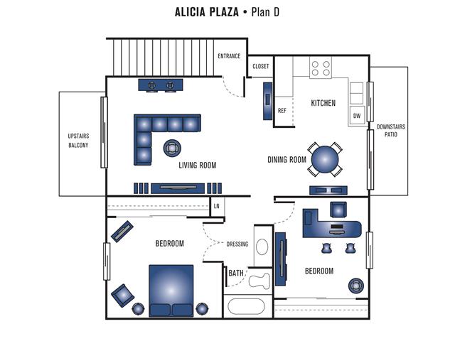 Floor Plans Of Alicia Plaza In Laguna Hills Ca