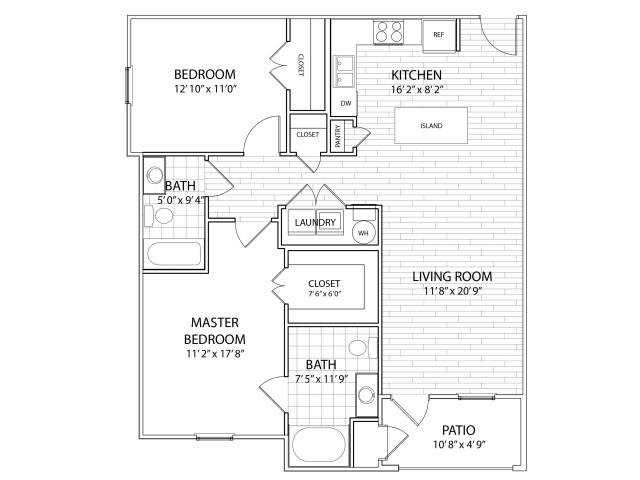 Palisade Floor Plan at Arrington Ridge, Round Rock, 78665