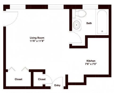 Suite A Floorplan