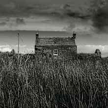 Scottish croft landscape