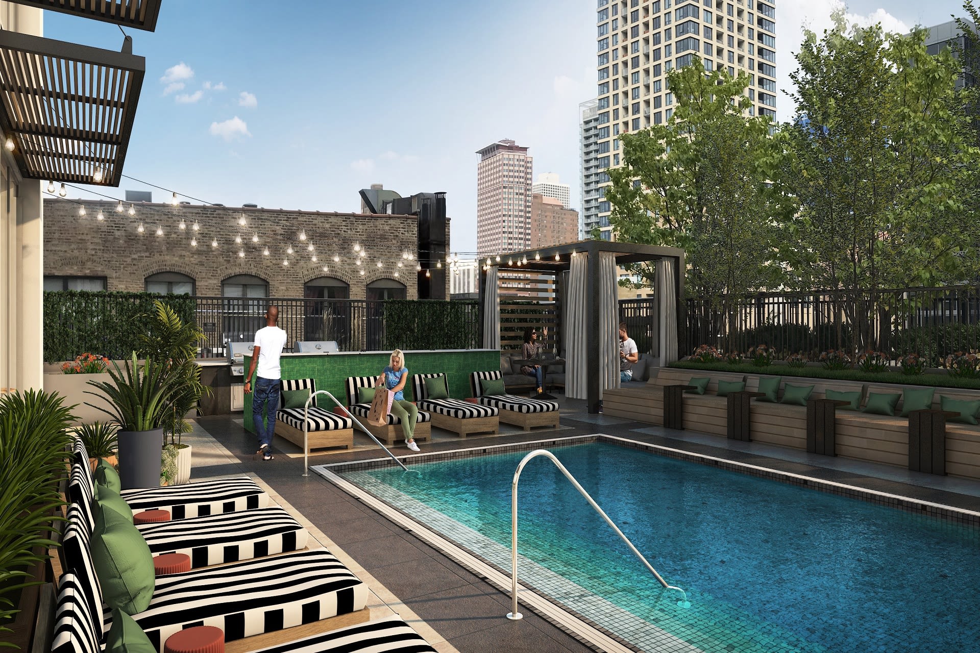 Flair Tower River North Apartments for Rent Photo Gallery