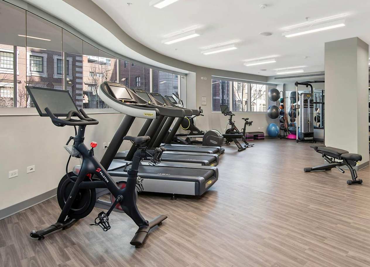 the apartments at masse corner 205 fitness room