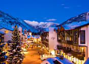 Thumbnail 15 of 19 - Night View Of The Property Exterior at Middle Creek Village LLC, Colorado