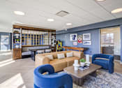 Thumbnail 13 of 37 - Resident game room with ample seating at 360 State Street, Connecticut