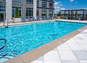 Thumbnail 37 of 37 - Ample pool side seating & cabanas at 360 State Street, New Haven, 06510