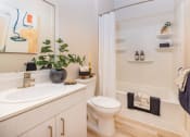 Thumbnail 8 of 25 - model apartment bathroom at Solasta, Sacramento, CA, 95831