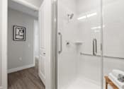 Thumbnail 77 of 79 - Bright Bathroom with a shower with a glass door at Mira at Palmer Ranch, Sarasota, FL, Florida