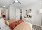Thumbnail 53 of 79 - King Size Bedroom with ceiling fan at Mira at Palmer Ranch, Sarasota, 34238