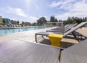 Thumbnail 18 of 25 - Pool lounge area at Solasta, Sacramento, CA, 95831