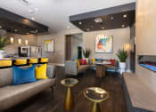 Thumbnail 16 of 25 - resident lounge area with fireplace at Solasta, Sacramento, CA, 95831