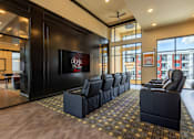 Thumbnail 13 of 18 - Movie room at Amara Luxury Apartments
