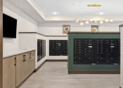 Thumbnail 28 of 29 - a rendering of the renovated locker room at the arlington heights apartments