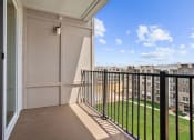 Thumbnail 21 of 45 - Apartment balcony at Avenue Grand Apartments in White Marsh, MD