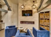 Thumbnail 11 of 74 - Resident Lounge With Fireplace at The Trails at San Dimas, CA, 91773