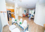 Thumbnail 23 of 25 - Dining Room and Kitchen View at Medici Apartment Homes, Bermuda Dunes, CA